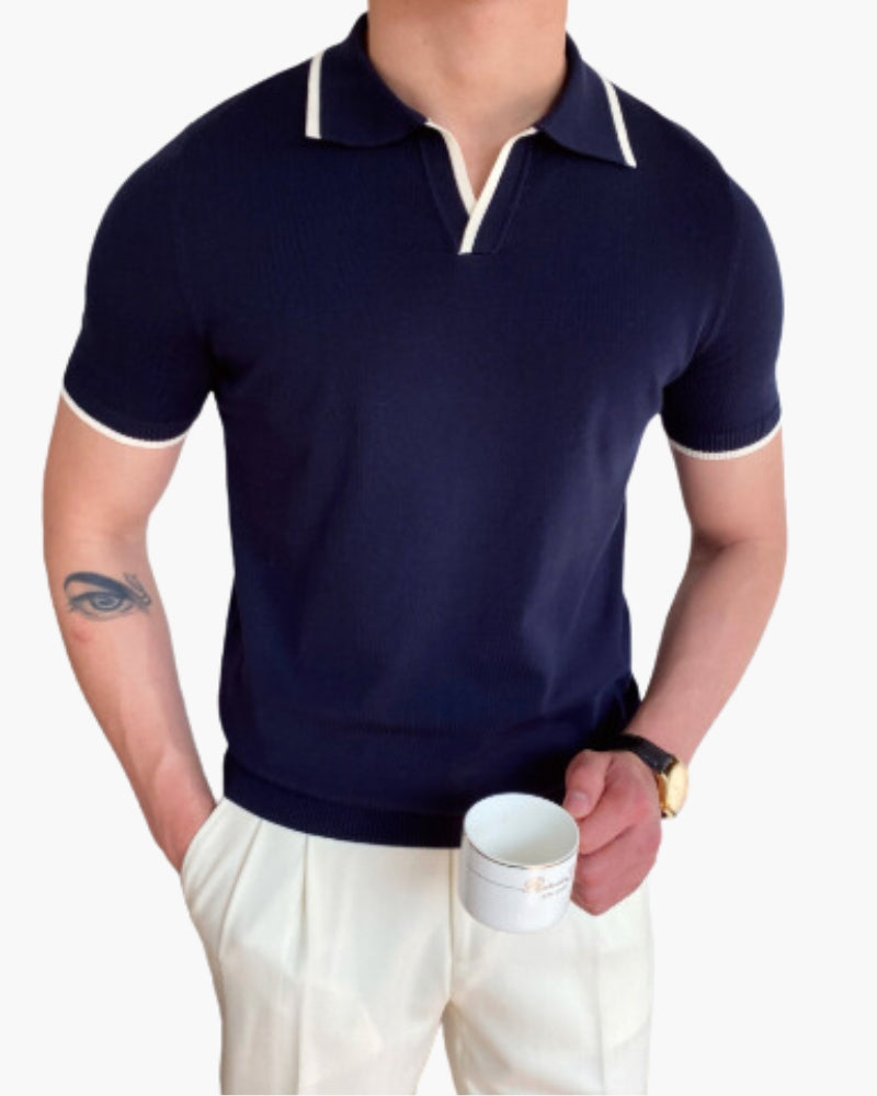 Monaco Heren Poloshirt – Stijl en Comfort in Één