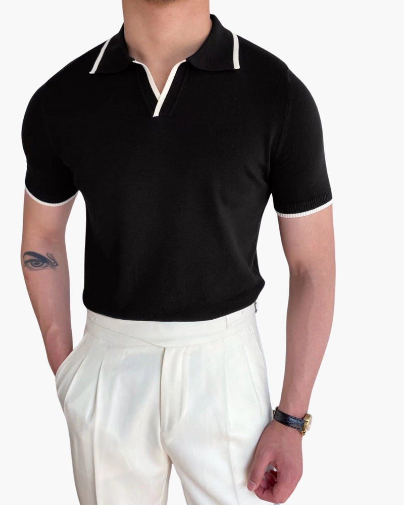 Monaco Heren Poloshirt – Stijl en Comfort in Één